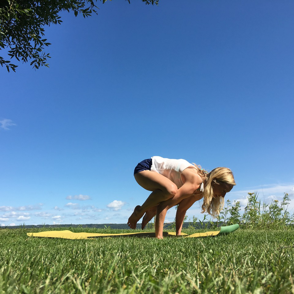 Jane Marshall Bakasana Pose