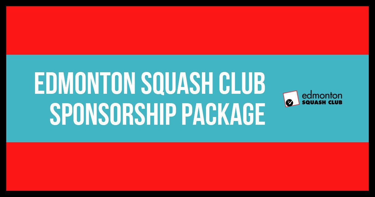 Edmonton Squash Club Sponsorship Opportunities